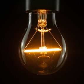 Segula SEGULA LED žiarovka E27 2, 5 W stmievateľná číra, sklo, E27, 2.5W, Energialuokka: G, P: 11 cm