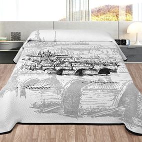 Prikrývka na posteľ, PRAHA 140 x 220 cm