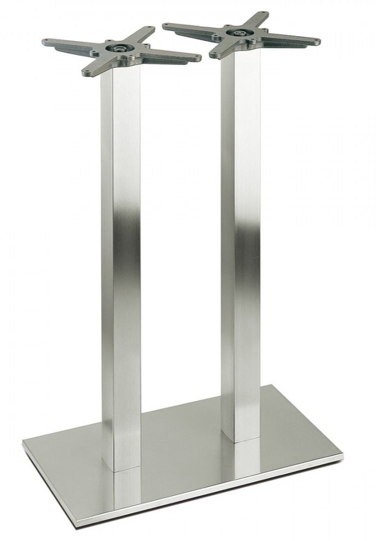 PEDRALI - Stolová podnož INOX 4466/AS - výška 110 cm