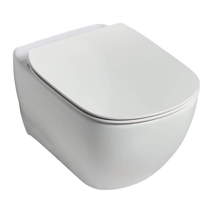 Ideal Standard Tesi - Závesné WC so sedátkom SoftClose, AquaBlade, biela T354601