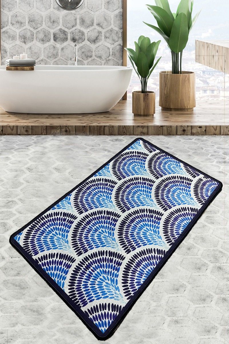 Koupelnový kobereček BLUE 70x120 cm vícebarevný