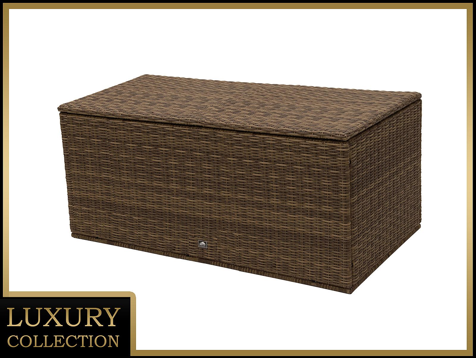 DEOKORK Box na podušky 170 x 90 cm BORNEO LUXURY (hnedá)