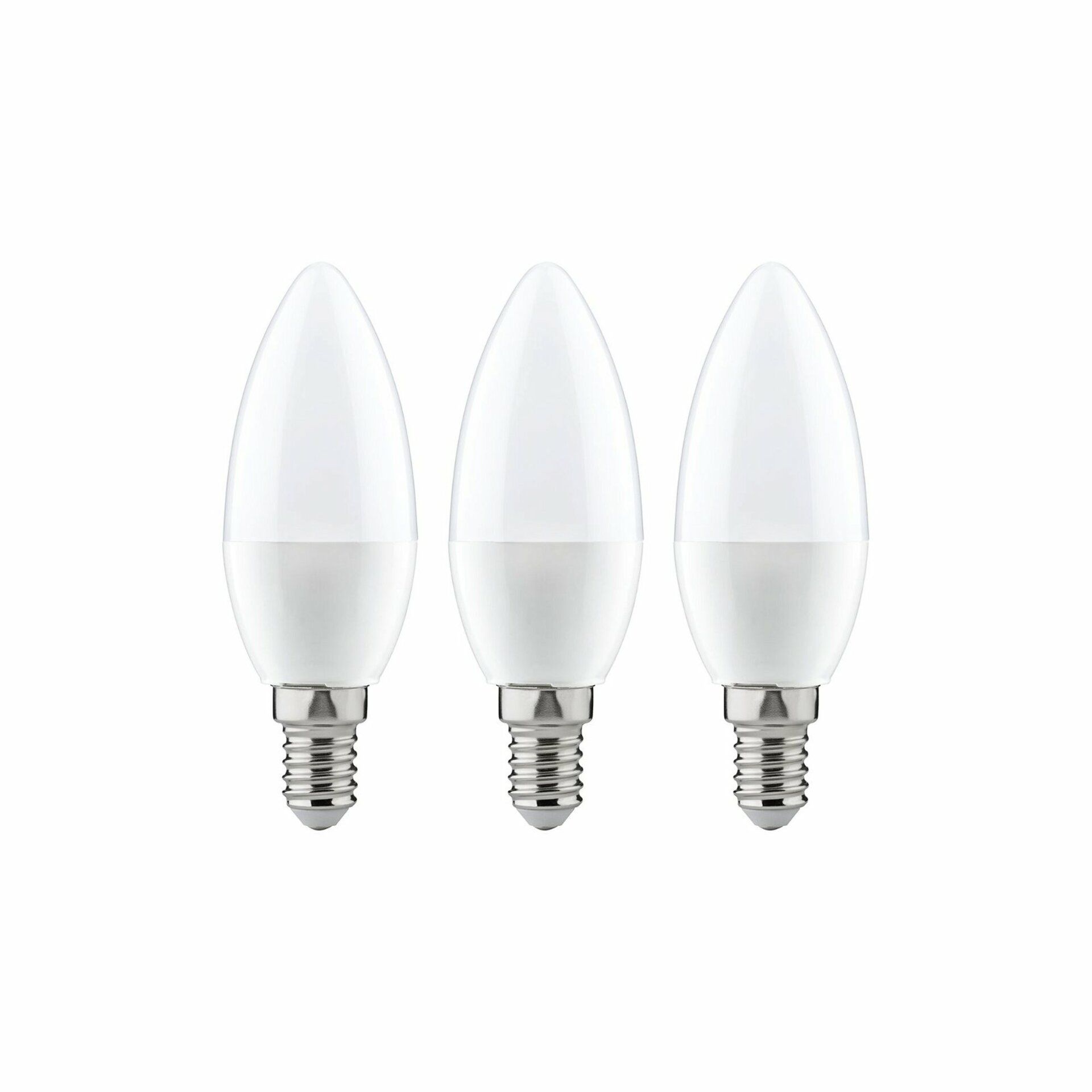PAULMANN LED svíčka 4W E14 230V teplá bílá 3ks-sada 284.26 P 28426