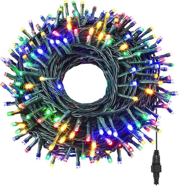 Vianočná LED reťaz v rôznych veľkostiach a farbách - s 360 ks LED farebná