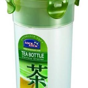 LOCKNLOCK Fľaša na čaj, nerezové sitko, 470 ml