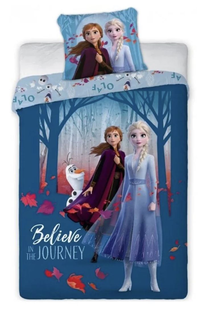 Obliecky Disney Frozen Sister 140x200cm+90x70cm Setino