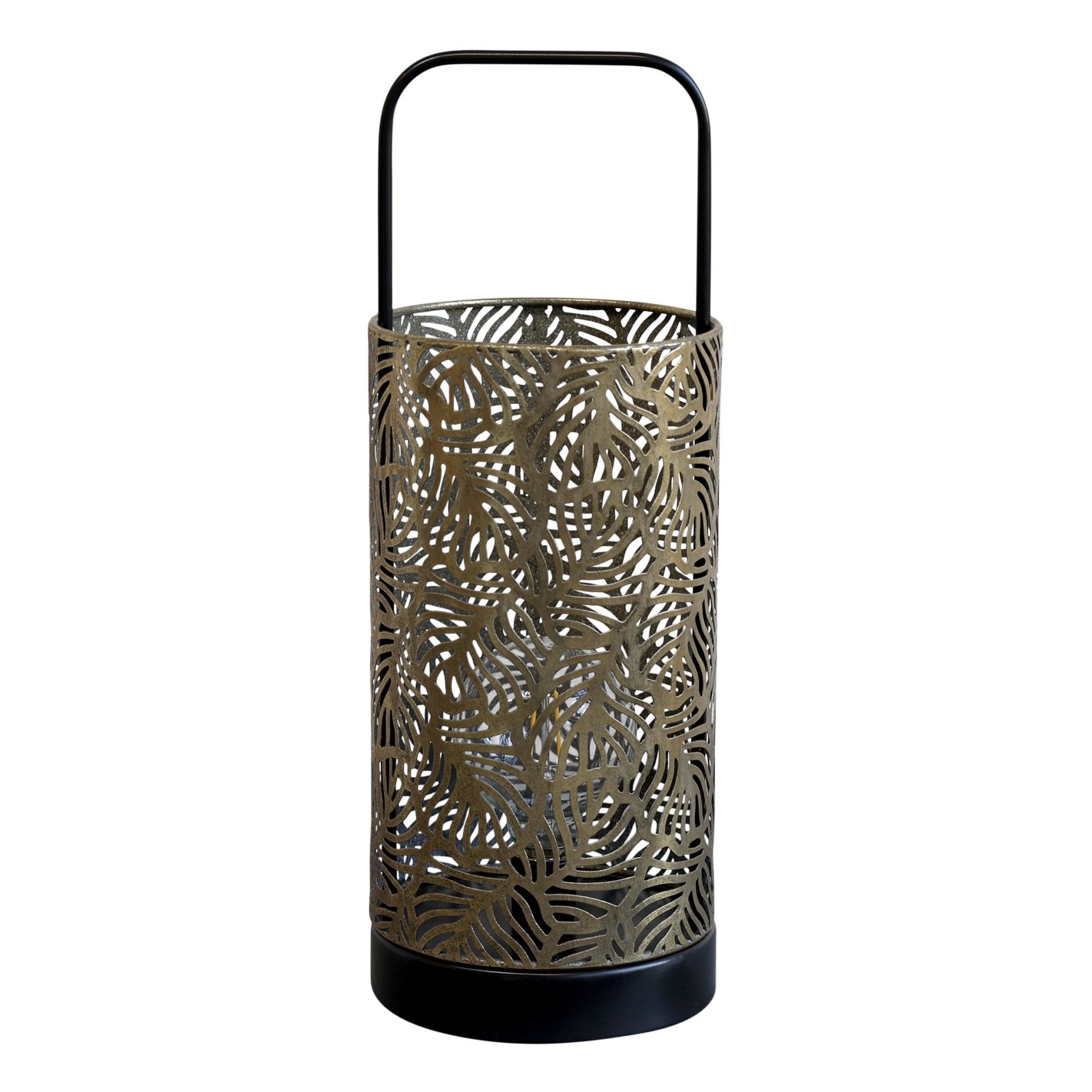 Chic Antique Kovový lampáš Antique Brass - väčší