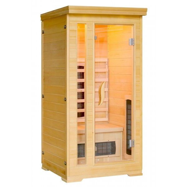 Sanotechnik - PUNTO Infrasauna 1 osoba 94x101 cm 60613