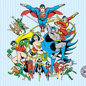 DC Comics Hrdinovia - fototapeta 1W0065