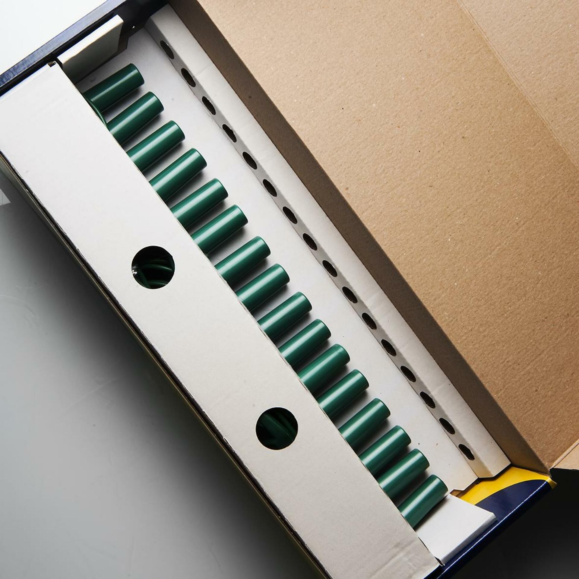 Exihand Kompletní souprava SV-16 bez žárovek s vložkou v krabici se zelenými sokly