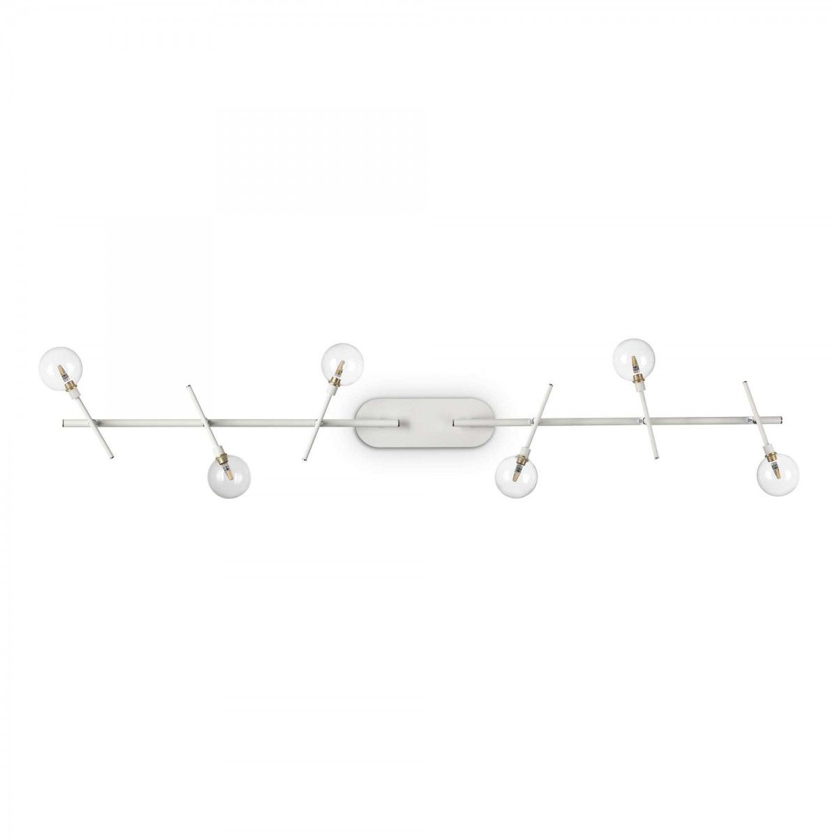 Ideal Lux 200408 prisadené stropné svietidlo Maracas Pl6 6x2W | G4 - biela