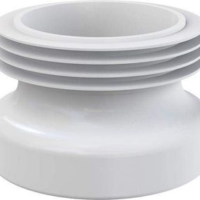 ALCA PLAST - Dopojovacia manžeta k WC DN110 priama PVC/biela A99