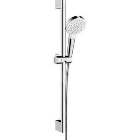 Hansgrohe Crometta - Set sprchovej hlavice, tyče a hadice, biela/chróm 26533400