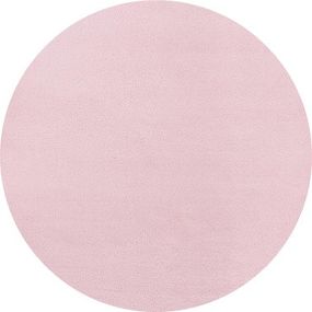 Hanse Home Collection koberce Kusový koberec Fancy 103010 Rosa - sv. ružový kruh - 133x133 (priemer) kruh cm