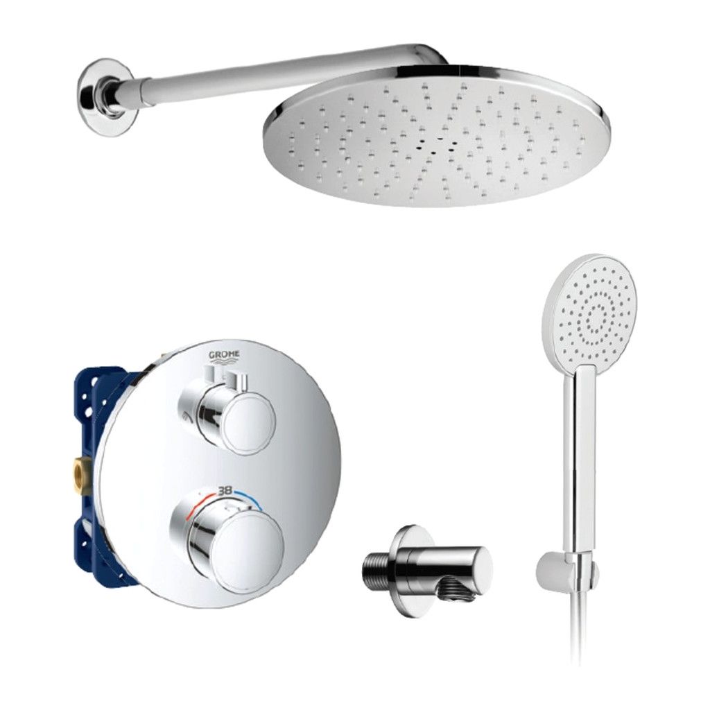 Grohe Grohtherm SET 2 - Sprchový systém pod omietku, Grohtherm, termostatický- kompletná sada