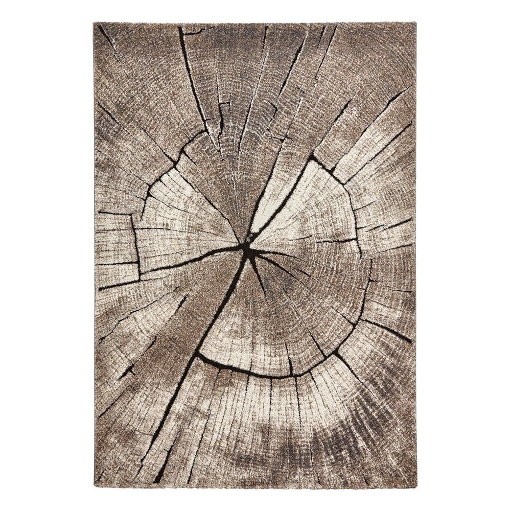 Béžový koberec 170x120 cm Woodland - Think Rugs