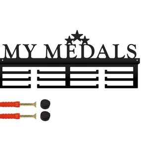 Metal Dekor vešiak na medaily MY MEDALS čierne