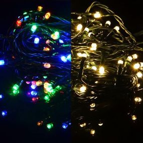 NEXOS Vianočná reťaz 39,9 m, 400 LED, 9 blikajúcich funkcií