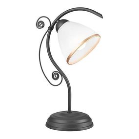 Stolná lampa RETRO II 1xE27/60W/230V antracit