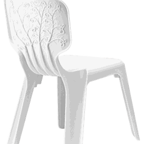 MAGIS - Detská stolička ALMA - biela