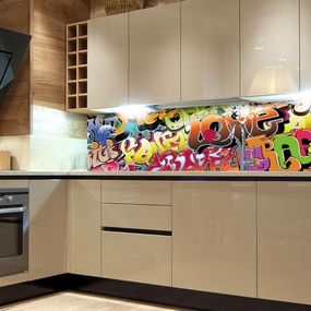 KI-180-020 Fototapeta do kuchyne - Graffiti 180 x 60 cm