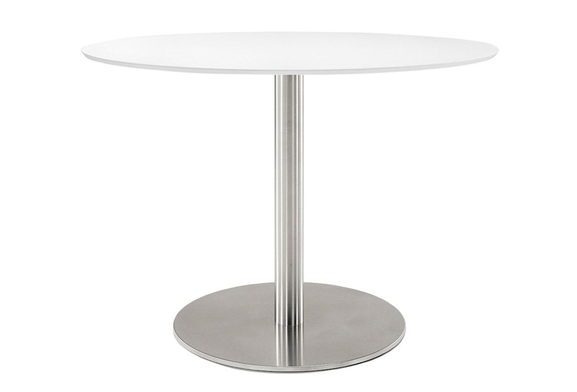 PEDRALI - Stôl INOX 4431 so sklenenou doskou - DS