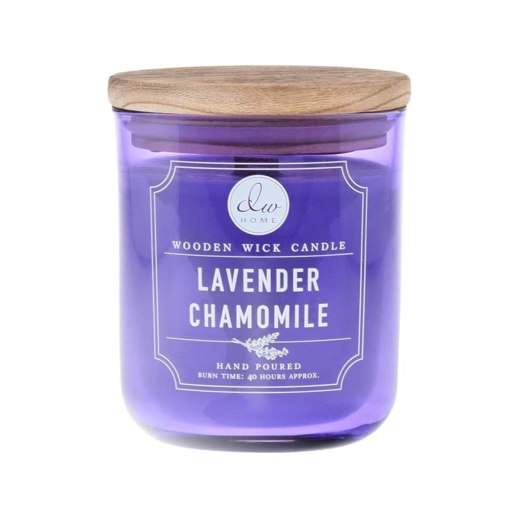 dw HOME Vonná sviečka s dreveným knôtom Lavender Chamomile 326 g