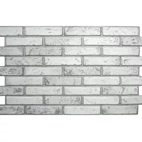 PVC 3D obkladový panel 97 x 50 cm - Light Brick svetlá tehla