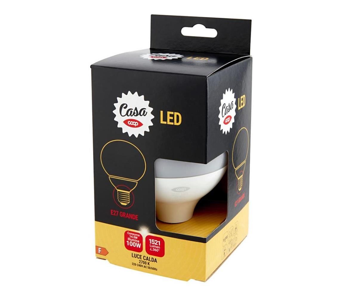 LED Žiarovka E27/14,5W/230V 2700K