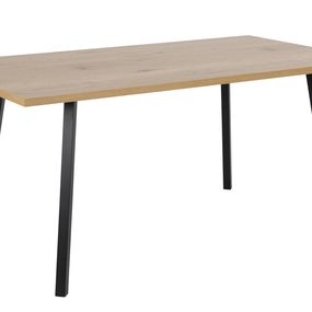 Jedálenský stôl Neave 160 cm divoký dub