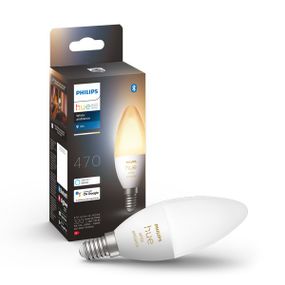 Philips Hue White Ambiance 8719514356658 LED žiarovka E14 4W/470lm sviečka 2200-6500K bluetooth