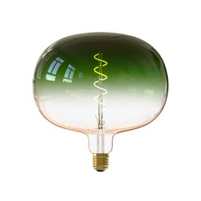Calex Boden LED globe E27 5W filament zelená, sklo, E27, 5W, P: 22.5 cm