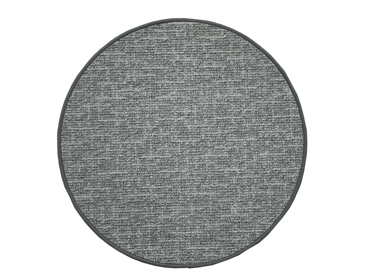 Vopi koberce Kusový koberec Alassio sivý okrúhly - 300x300 (priemer) kruh cm