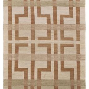 Diamond Carpets koberce Ručne viazaný kusový koberec Leonidas DESP P124 Beige Mix - 200x290 cm