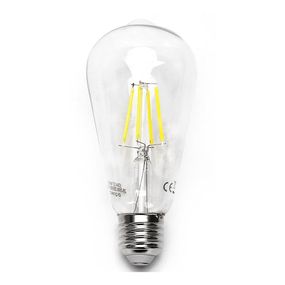 LED Žiarovka FILAMENT ST64 E27/4W/230V 6500K - Aigostar