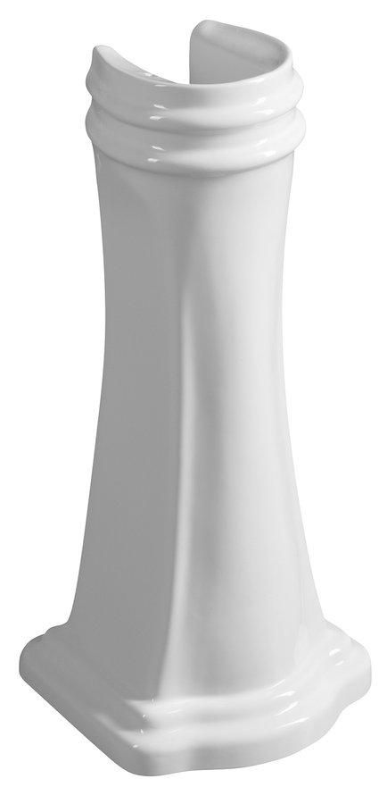 KERASAN - RETRO univerzálny keramický stĺp k umývadlam 56,69,73cm, biela 107001