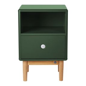 Tmavozelený nočný stolík Color Box – Tom Tailor