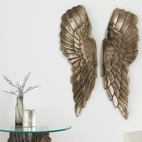 Estila Luxusná dekorácia Anjelské krídla 65cm