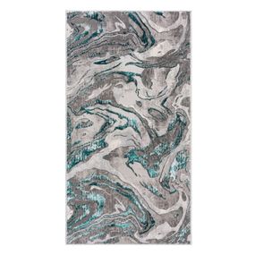 Sivo-modrý koberec Flair Rugs Marbled, 200 x 290 cm