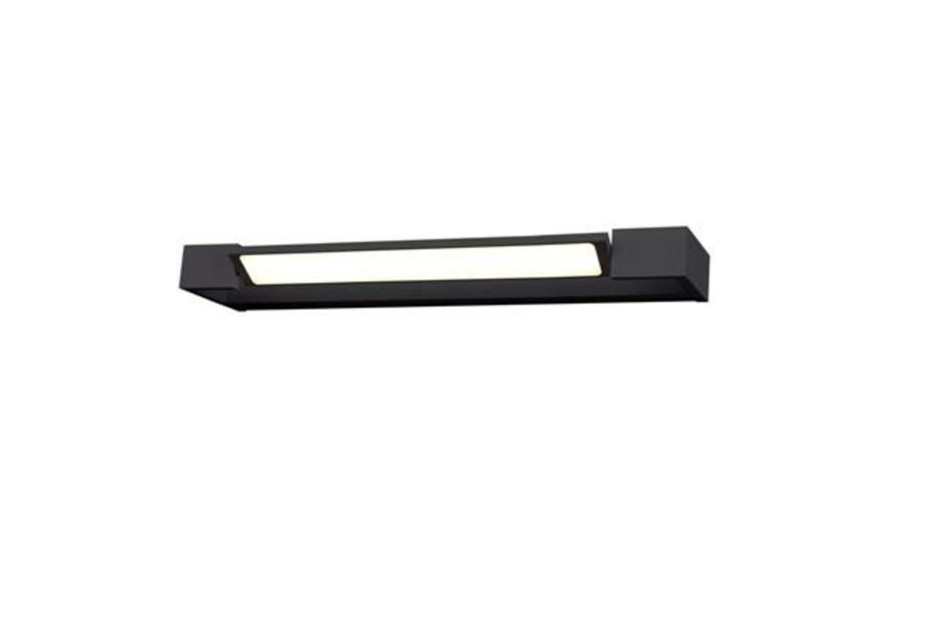 LED Koupelnové nástěnné svítidlo AZzardo Dali 60 3000K black AZ2894 18W 2160lm 3000K IP44 60cm černé