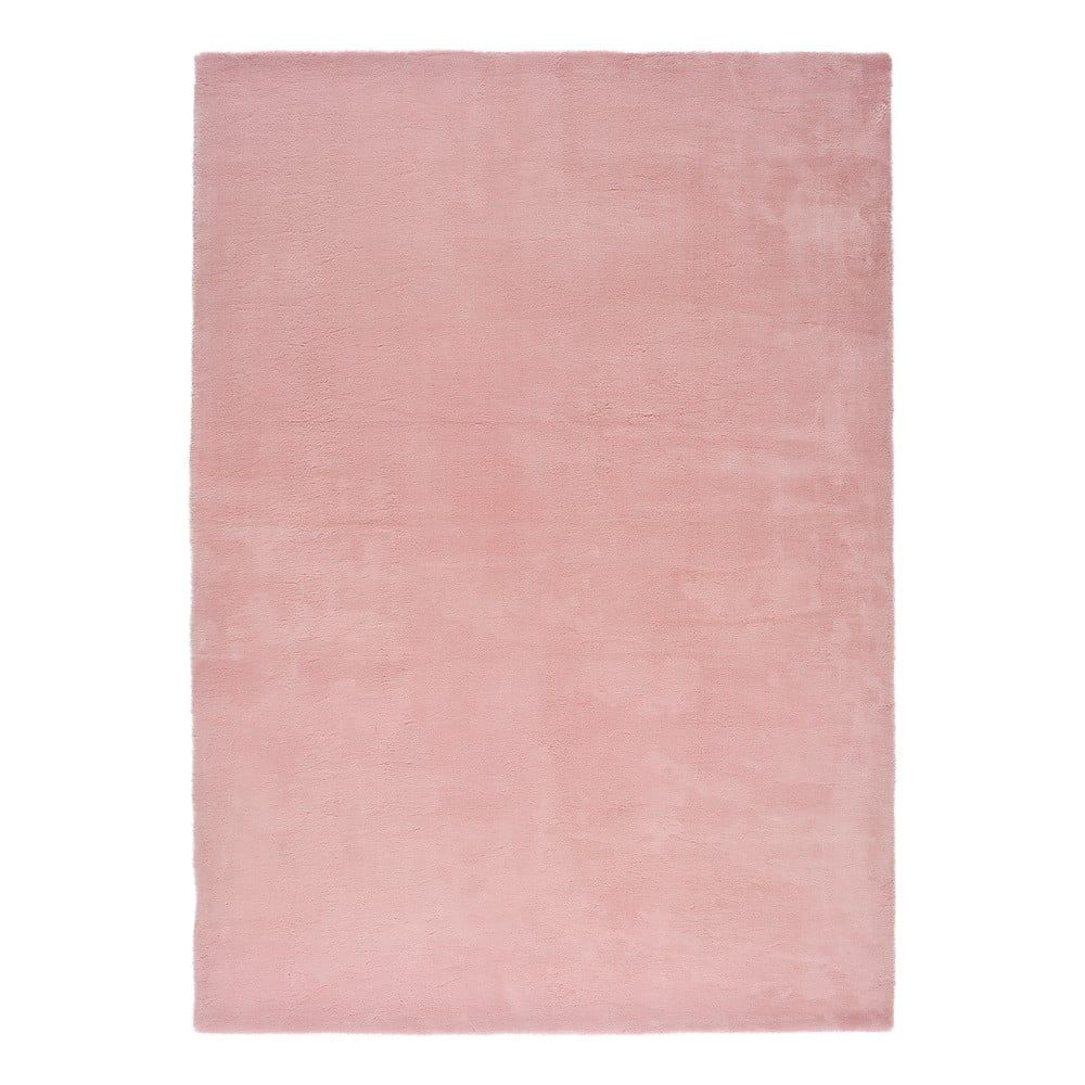 Ružový koberec Universal Berna Liso, 80 x 150 cm