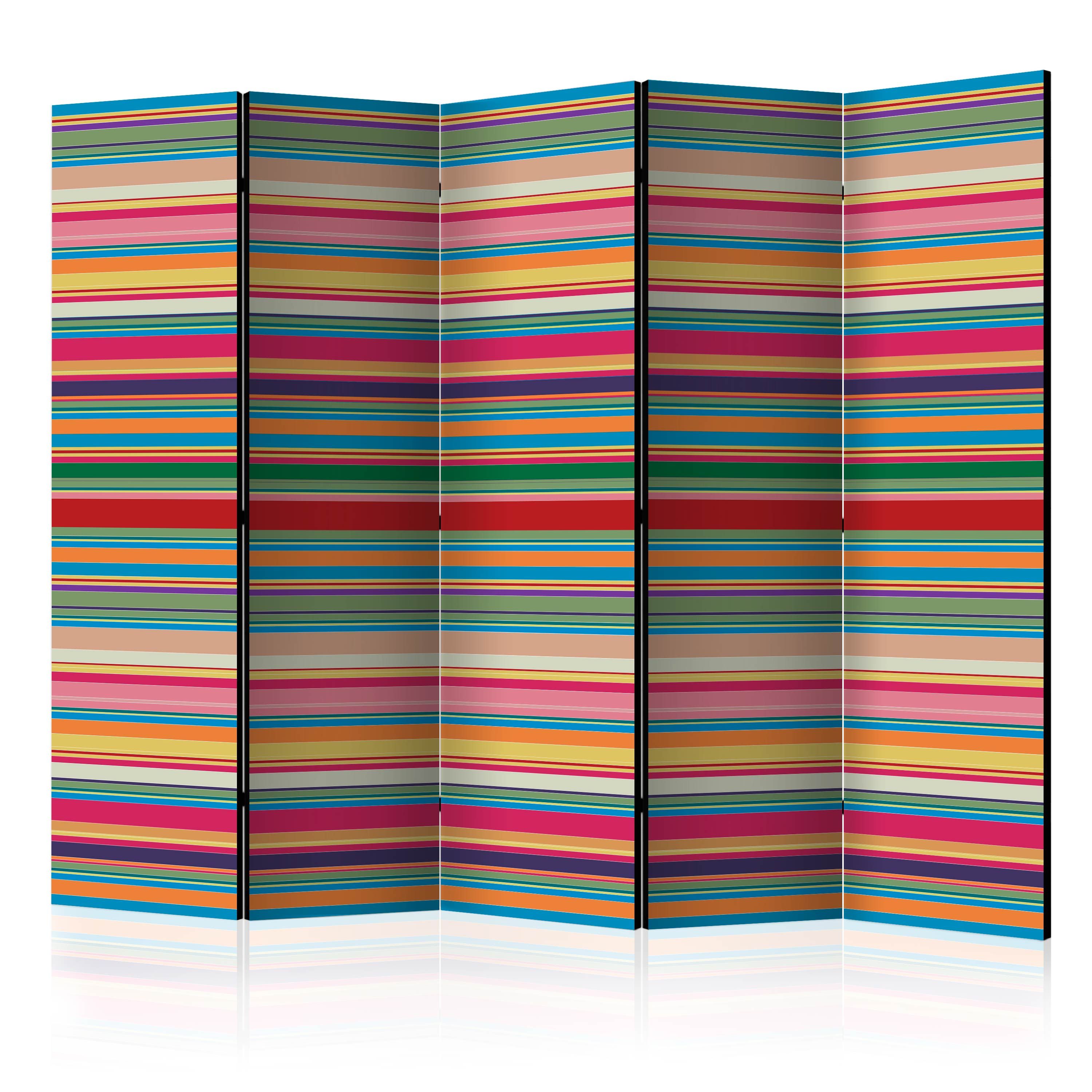 Artgeist Paraván - Subdued stripes [Room Dividers]