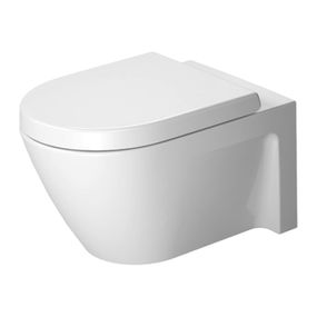 Duravit Starck 2 - Závesné WC, 4.5 l, 37 x 54 cm, biele 2534090000