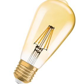 OSRAM Vintage 1906 LED dim CL Edison  FIL GOLD 55 dim  7,5W/825 E27