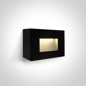 Moderné svietidlo ONE LIGHT ext. nástenné svietidlo 67076/B/W
