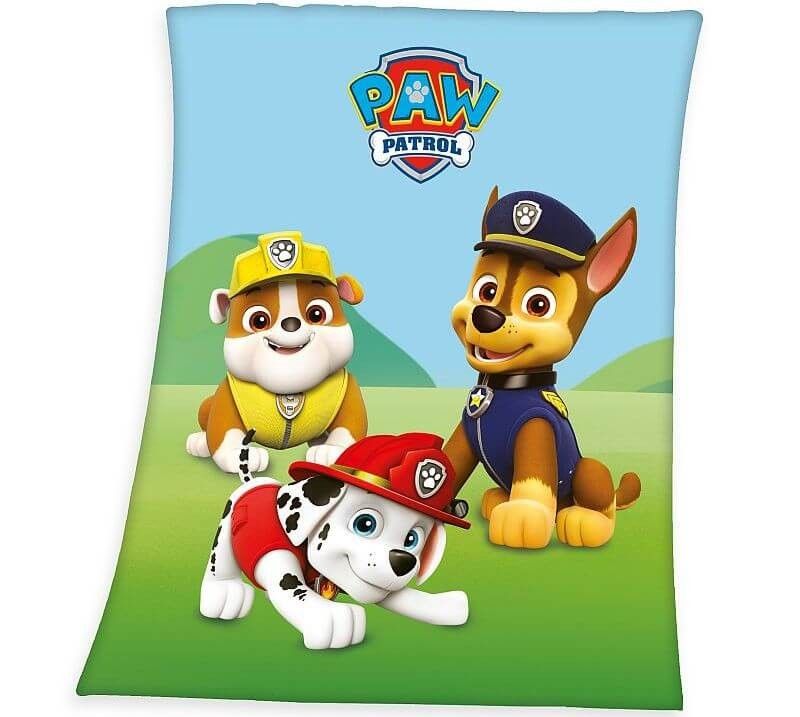 Detská Fleece deka Paw Patrol 130x160 cm