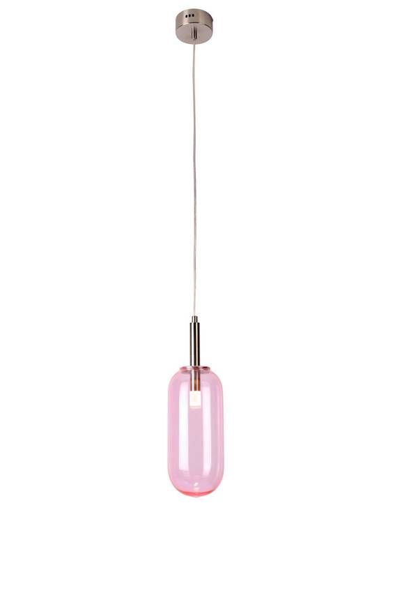 Závesná lampa FIUGGI LED Candellux Ružová
