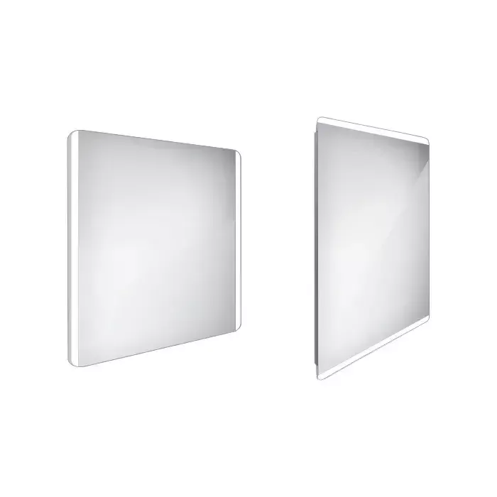 Nimco zrkadlo LED 800 x 700 Model 17000 hliníkový rám ZP 17003 ZP 17003