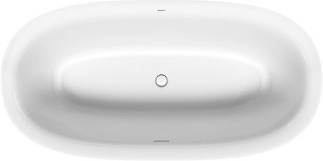 Duravit White Tulip - Vaňa voľne stojaca s panelom a podstavcom 1800x900 mm, akrylát 700469000000000