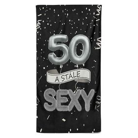 Osuška Stále sexy – čierna (vek: 50)
